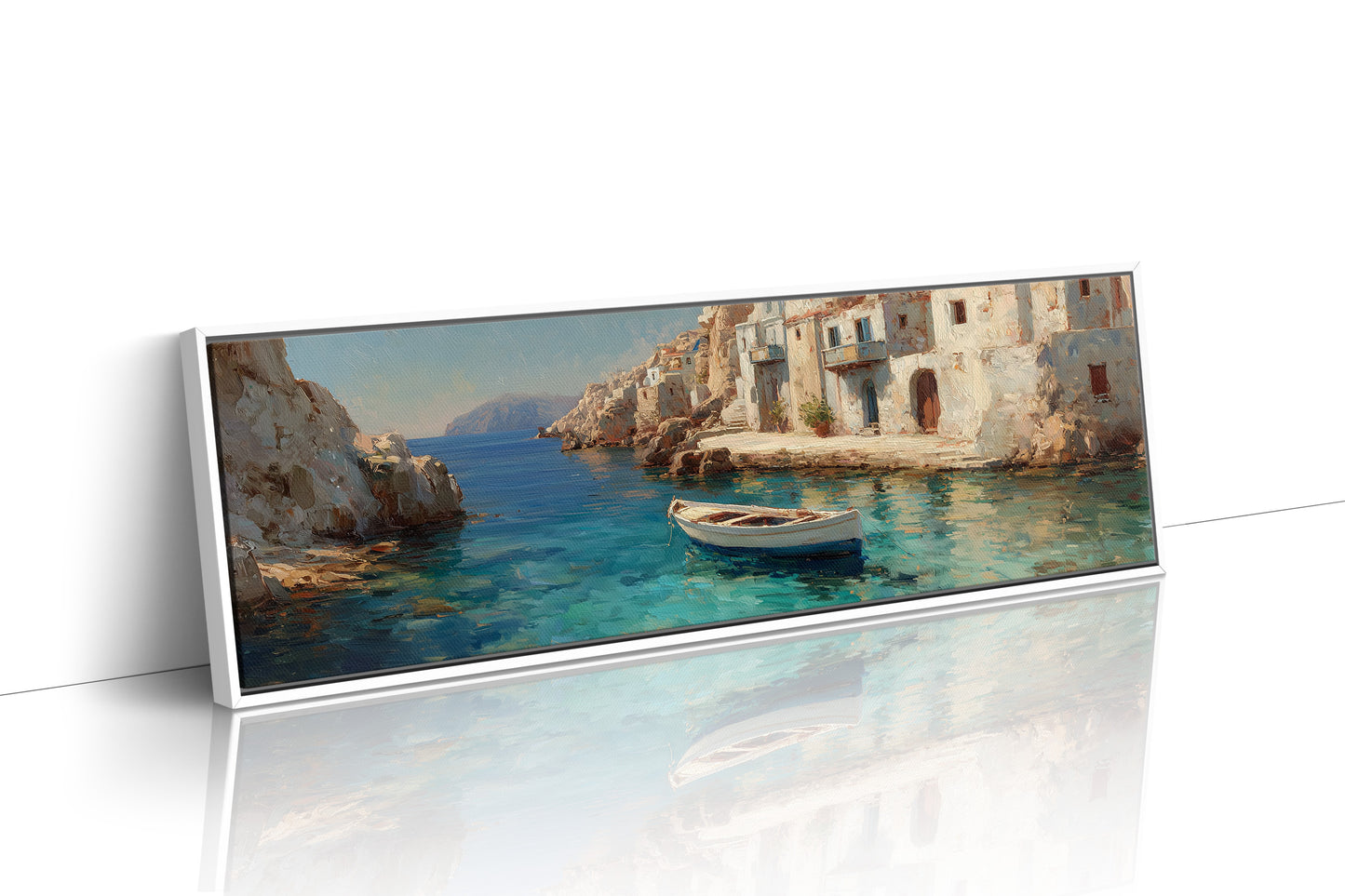 Quiet Boat in a Coastal Cove