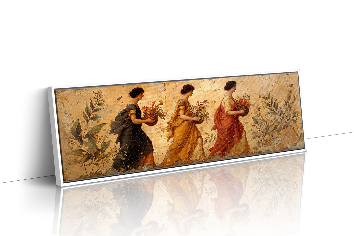 Maidens Bearing Flowers Through Time