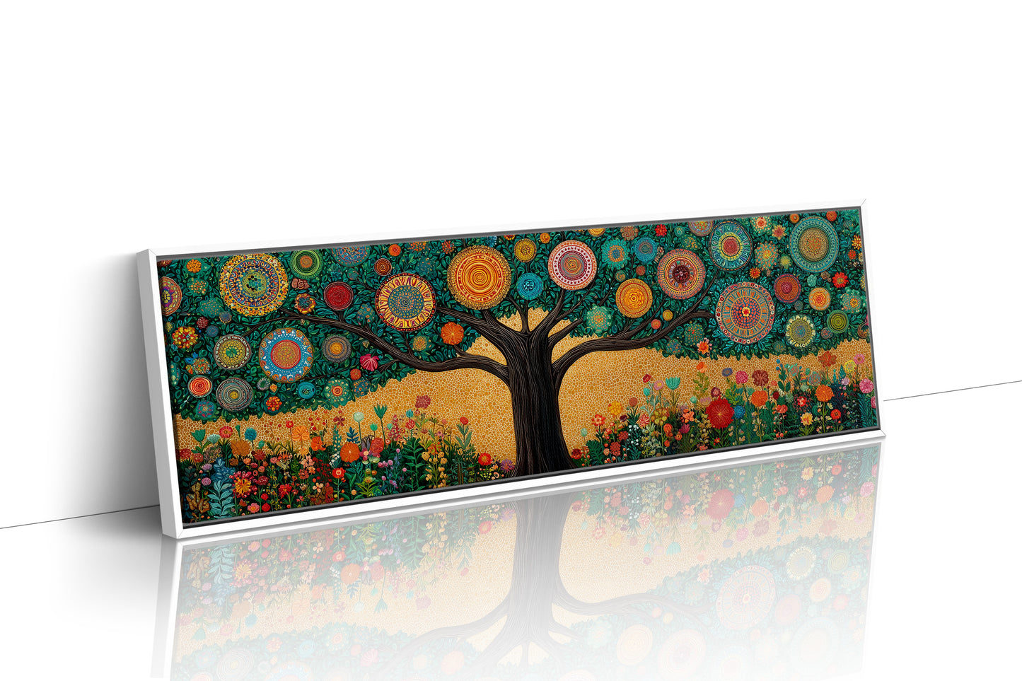 Mandala Tree Of Colorful Harmony