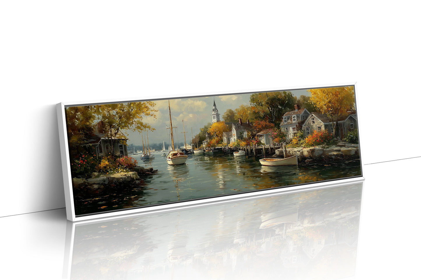 Autumn Harbor In Quiet Light