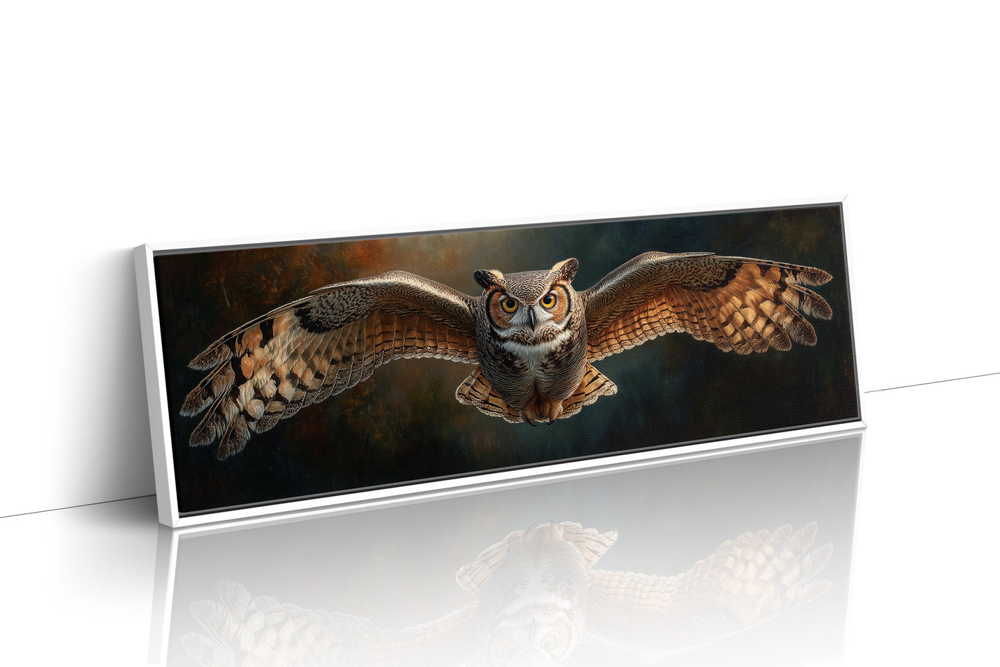 Majestic Owl in Flight