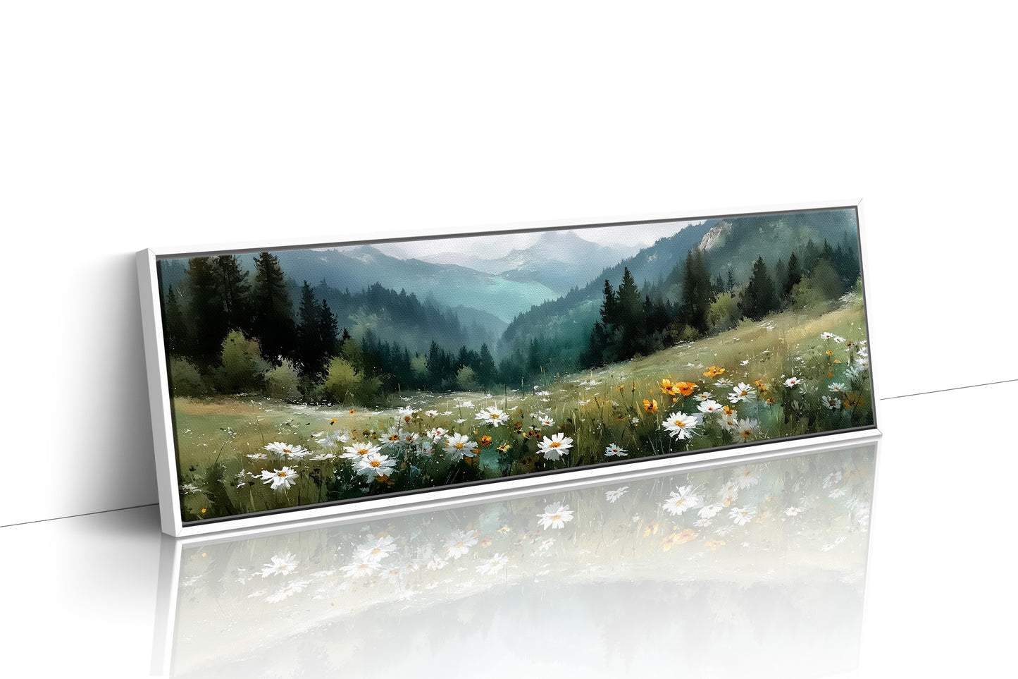 Meadow Beneath the Misty Pines