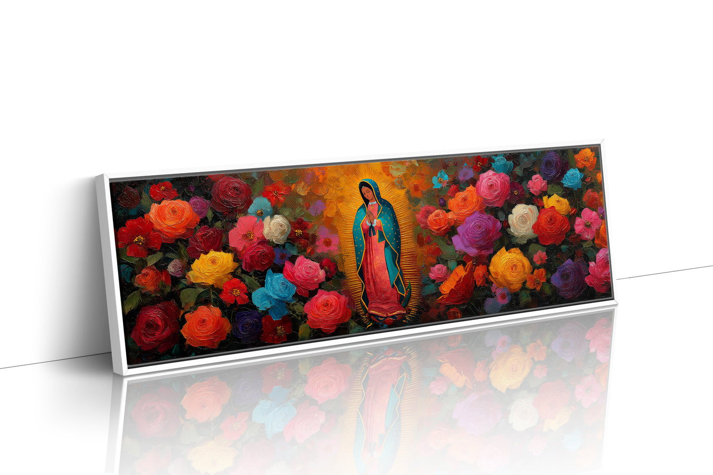 Our Lady Among the Roses