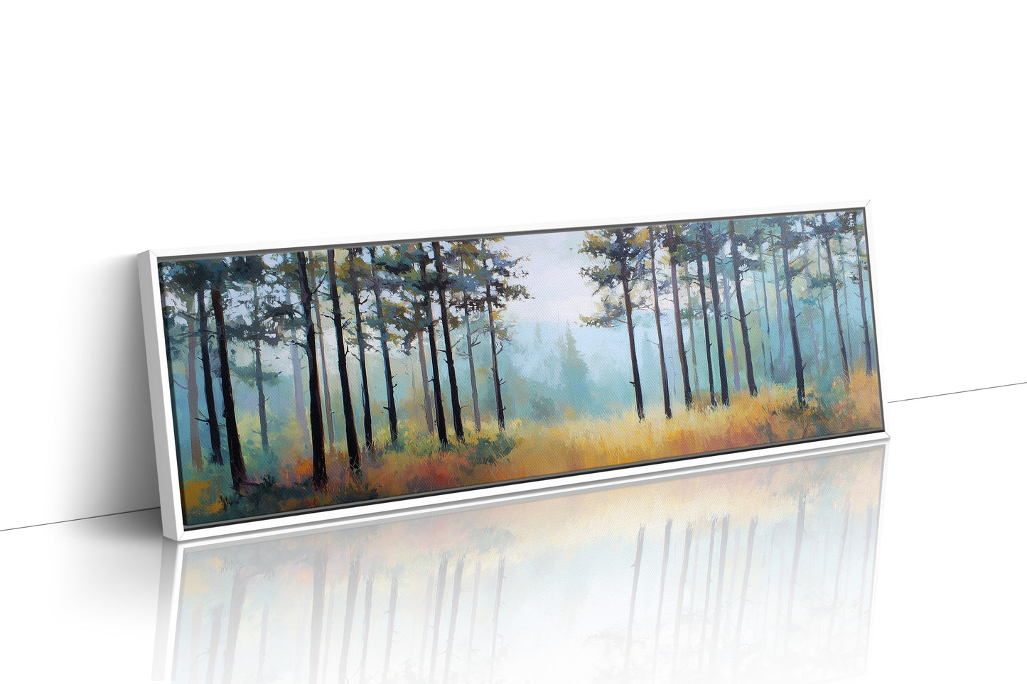 Morning Haze Through the Pines