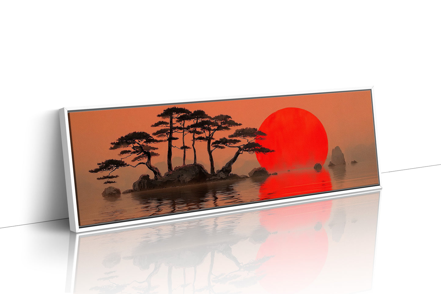 Red Sun Over Silent Pines