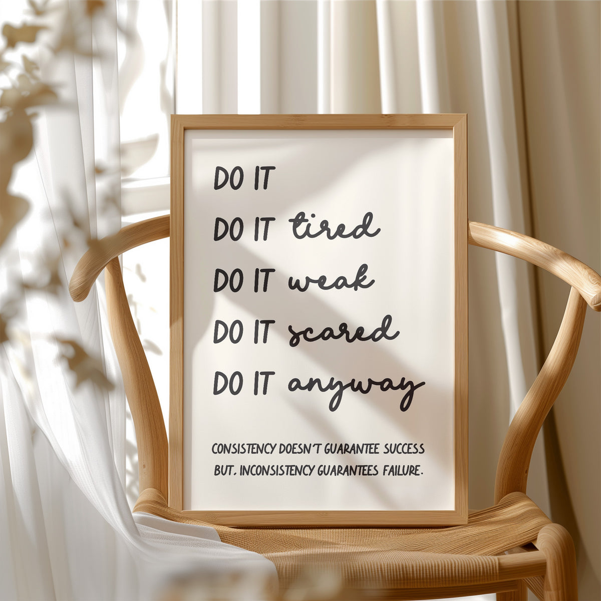 Do It Anyway: Handwritten Grit
