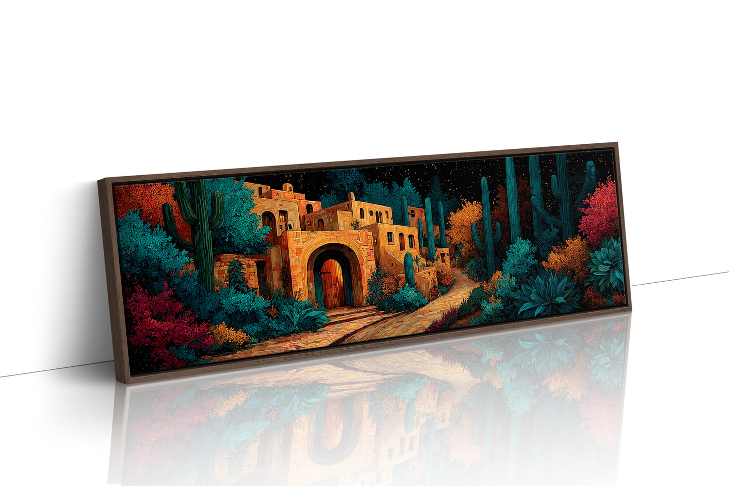 Desert Courtyard After Dusk