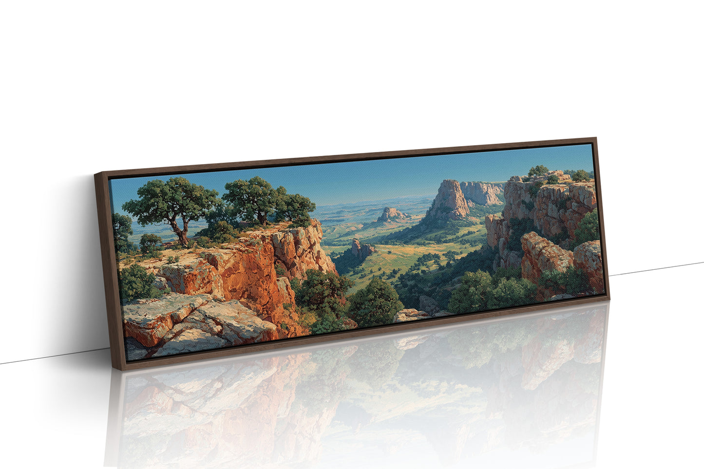 Sunlit Canyon Overlook