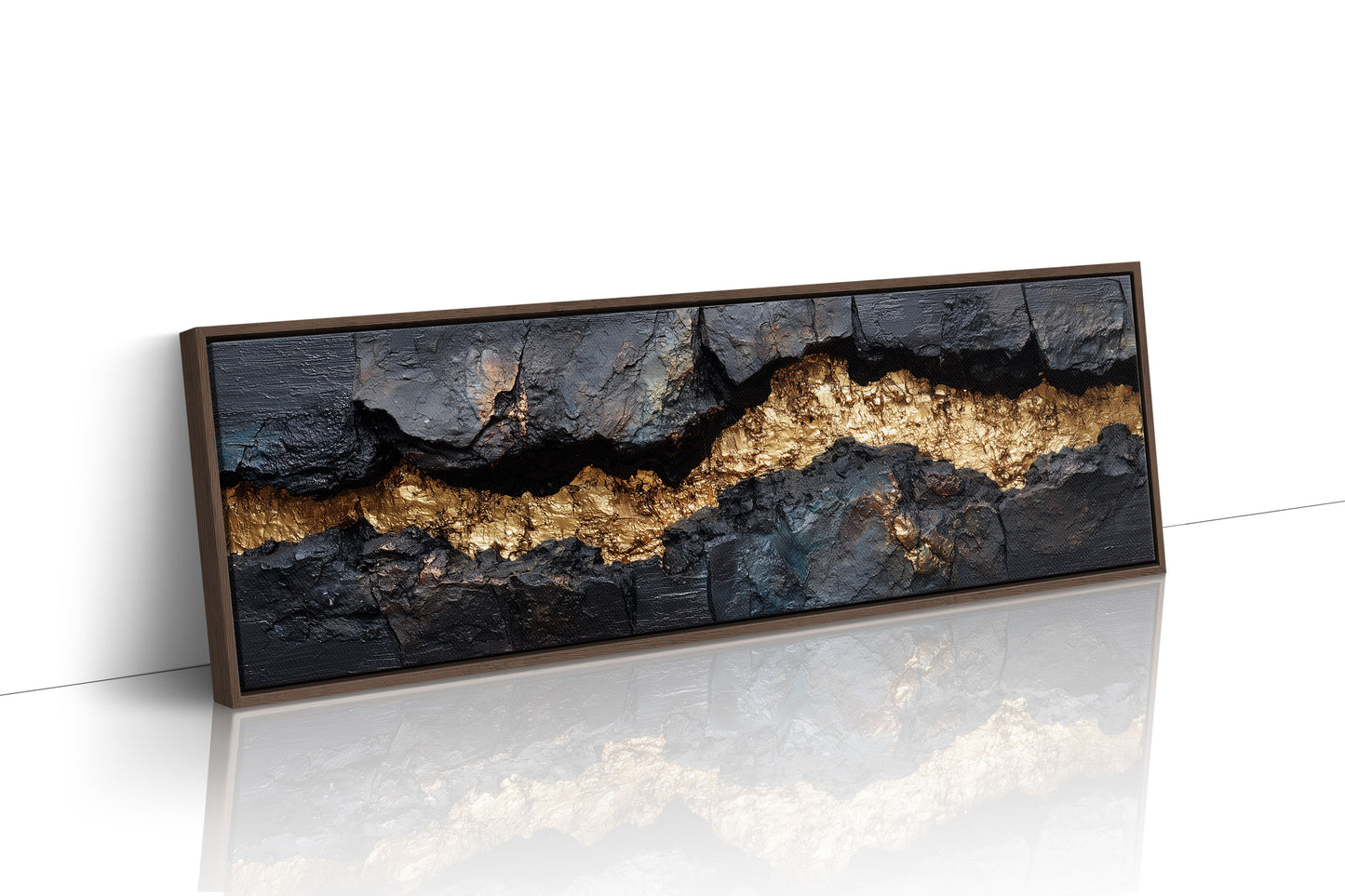 Gold Breaking Through Stone