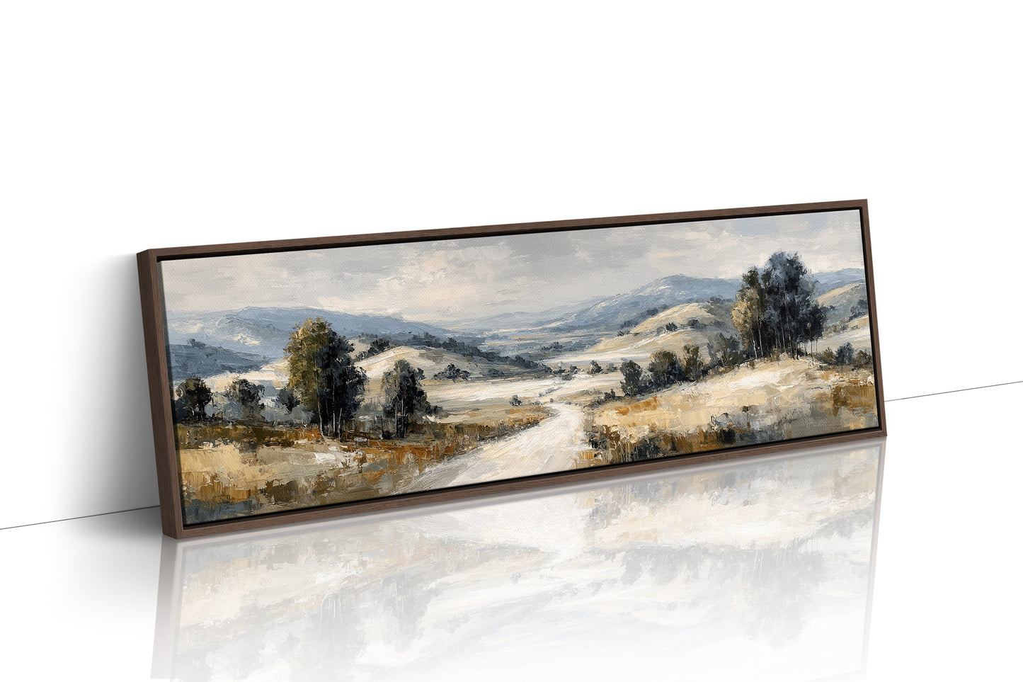 Soft Countryside Valley Landscape