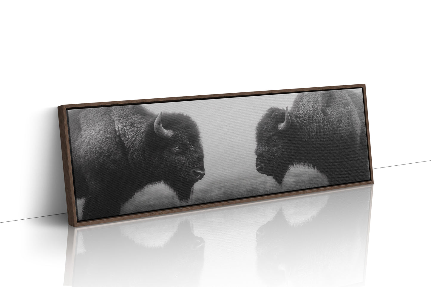 Silent Strength Of The American Bison