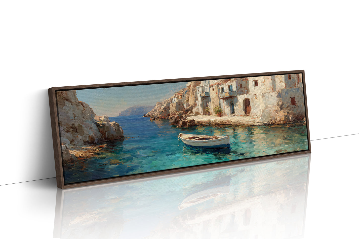 Quiet Boat in a Coastal Cove