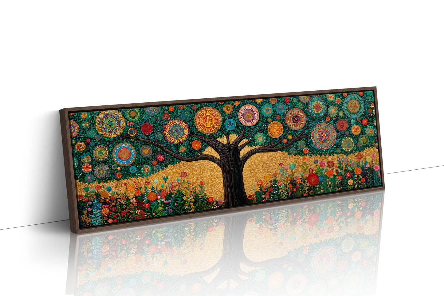 Mandala Tree Of Colorful Harmony