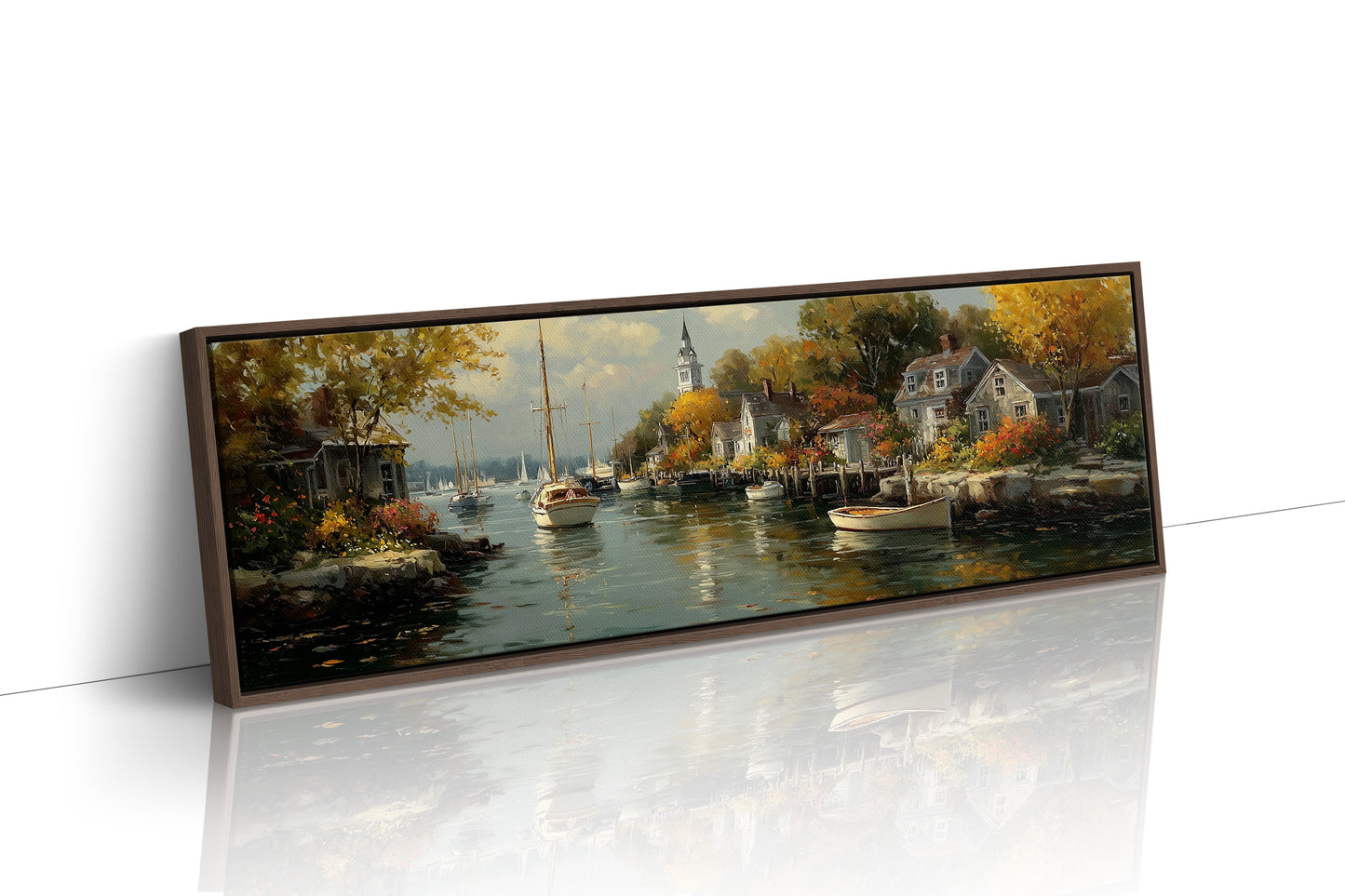 Autumn Harbor In Quiet Light