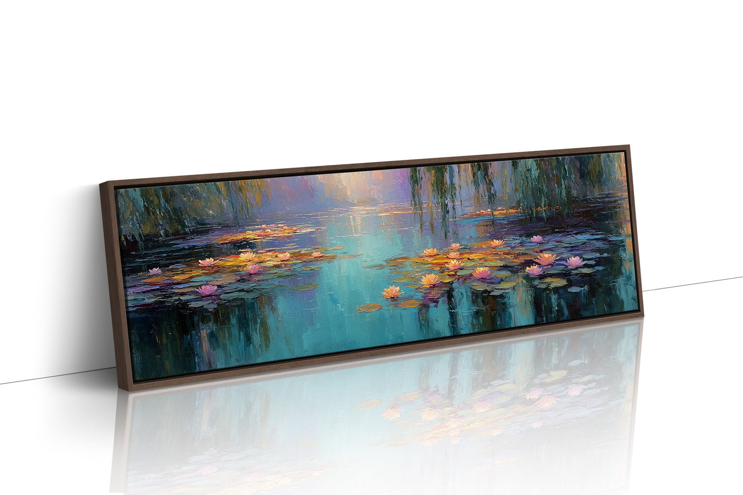 Lily Glow on the Quiet Lagoon