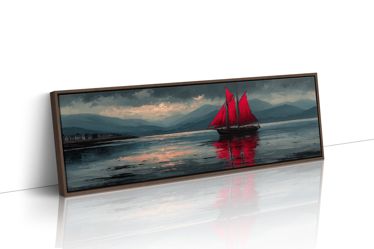 Red Sails Against the Gathering Storm