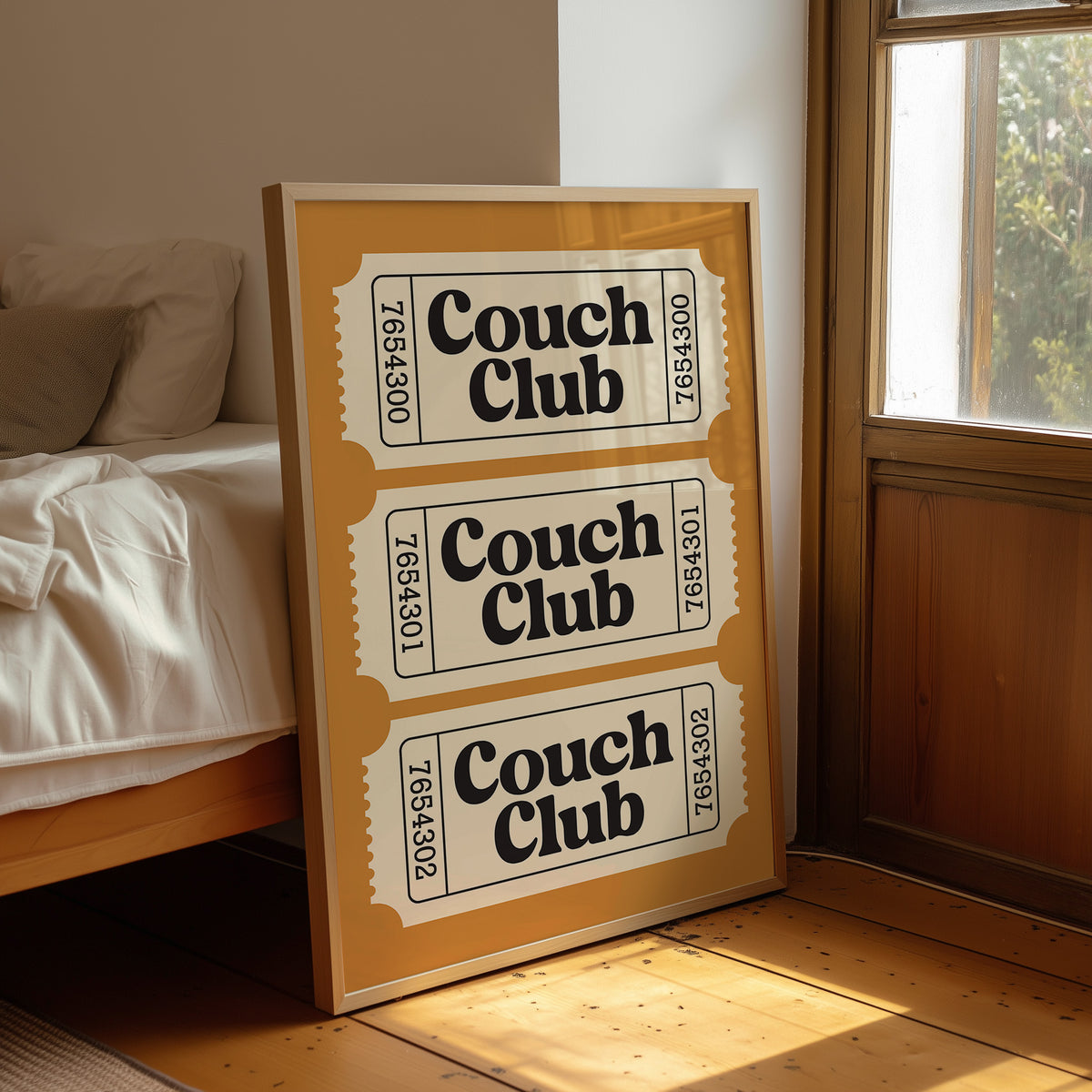 Couch Club: Bold Serif Edition