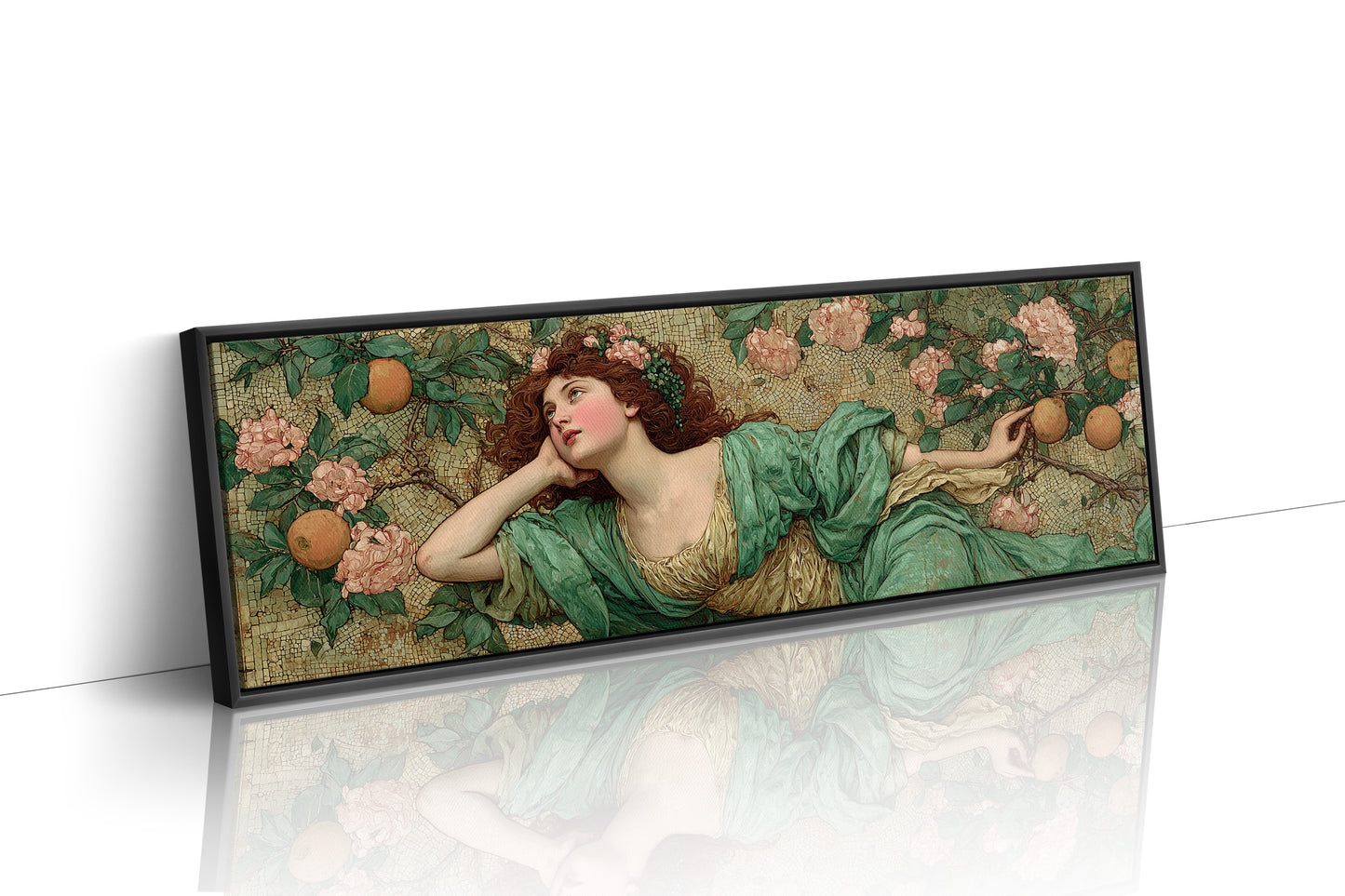Romantic Art Nouveau Garden Muse