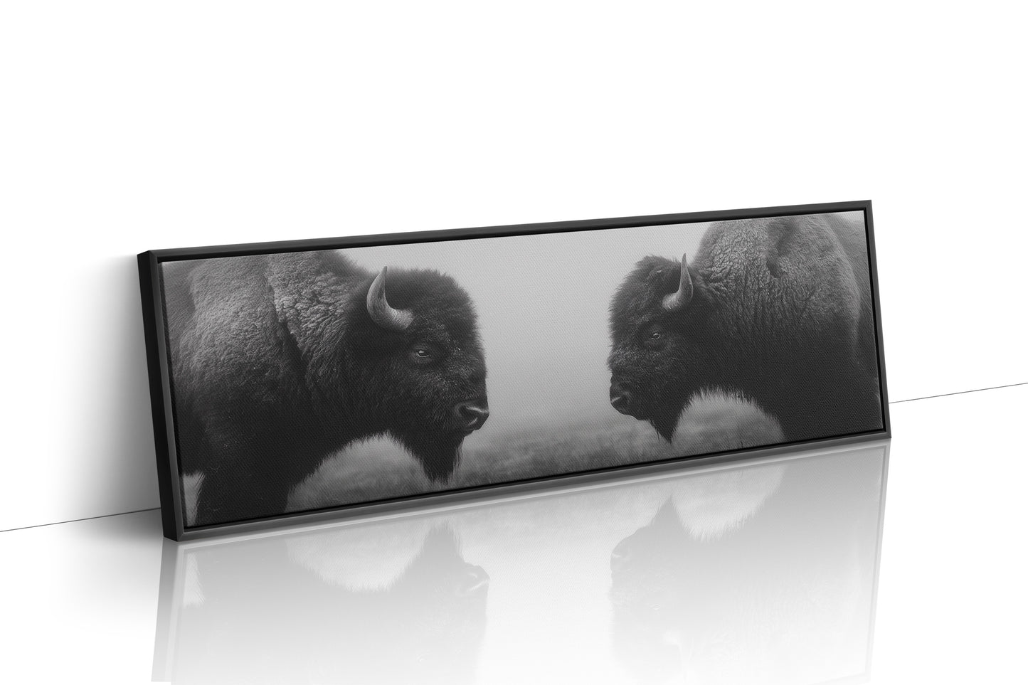 Silent Strength Of The American Bison