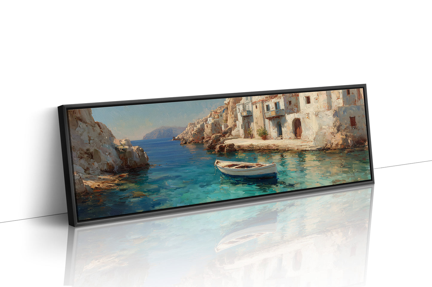 Quiet Boat in a Coastal Cove