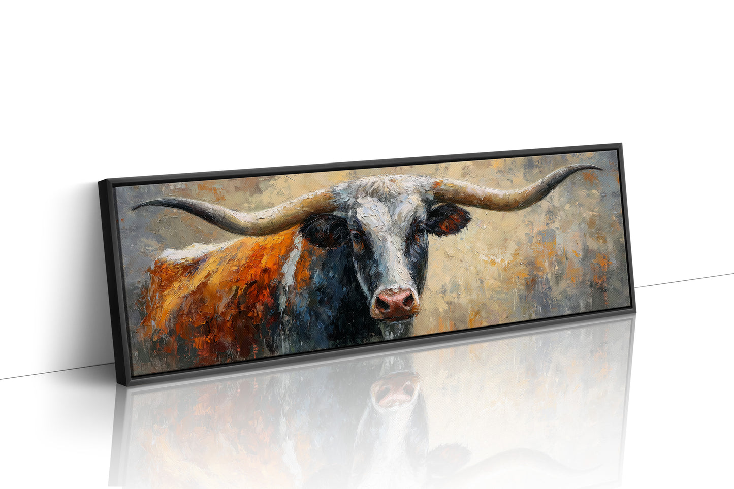 Majestic Longhorn Portrait