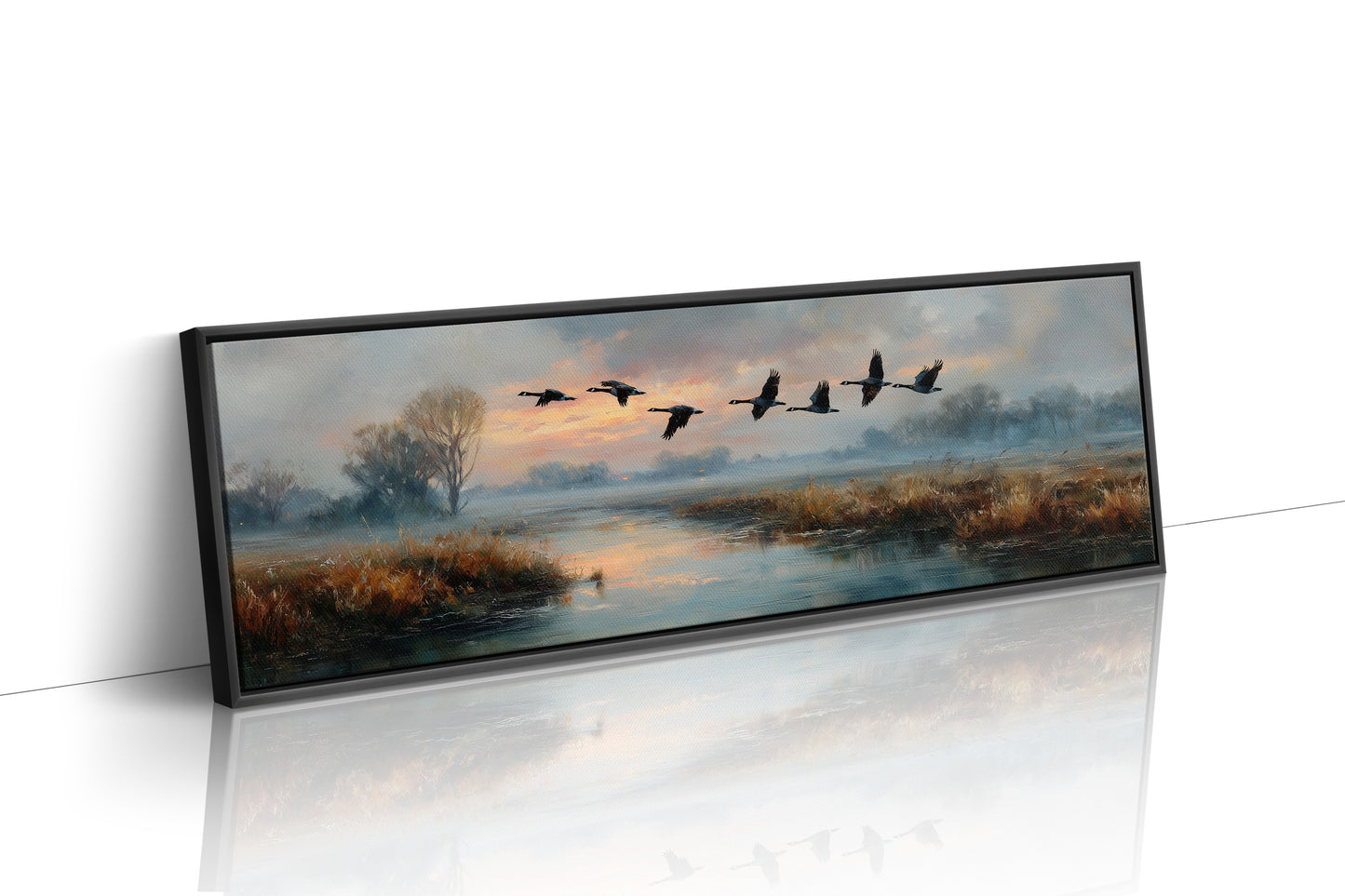 Flight Through Silver Dawn
