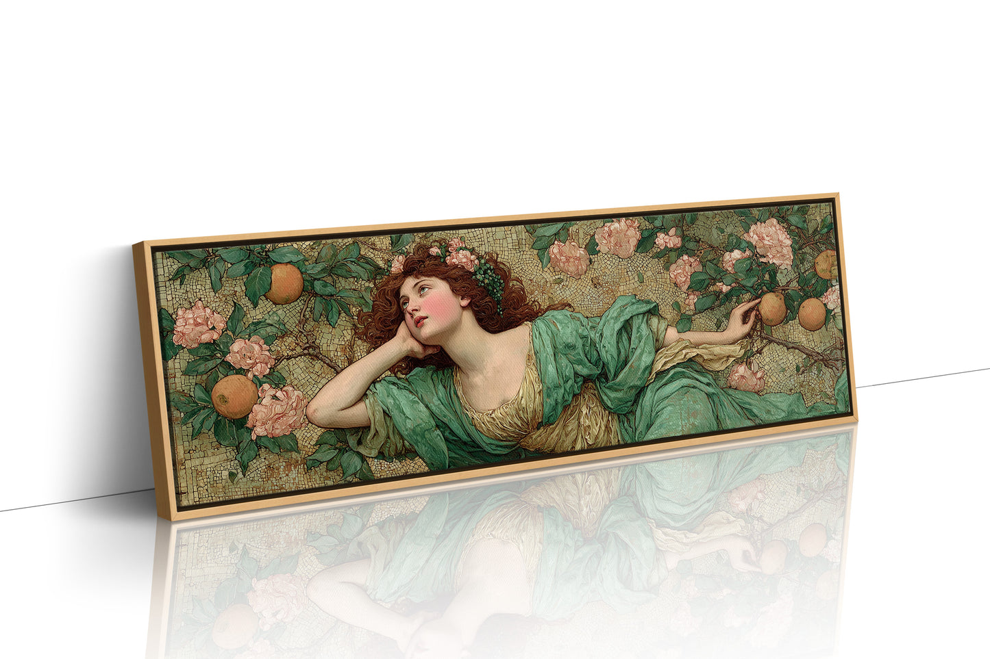 Romantic Art Nouveau Garden Muse