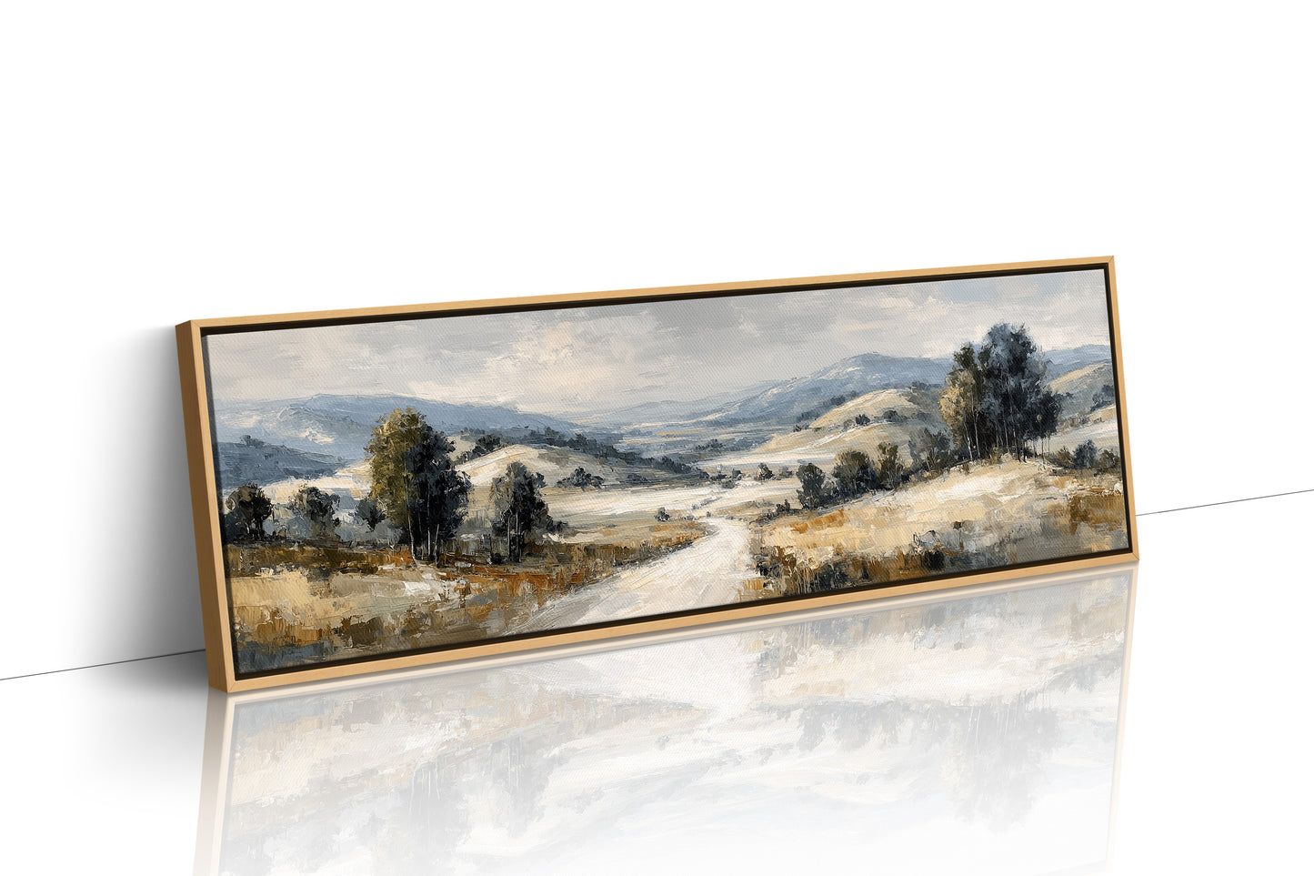 Soft Countryside Valley Landscape