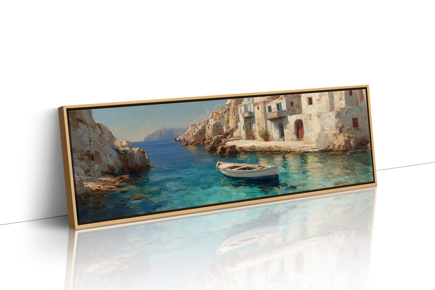 Quiet Boat in a Coastal Cove