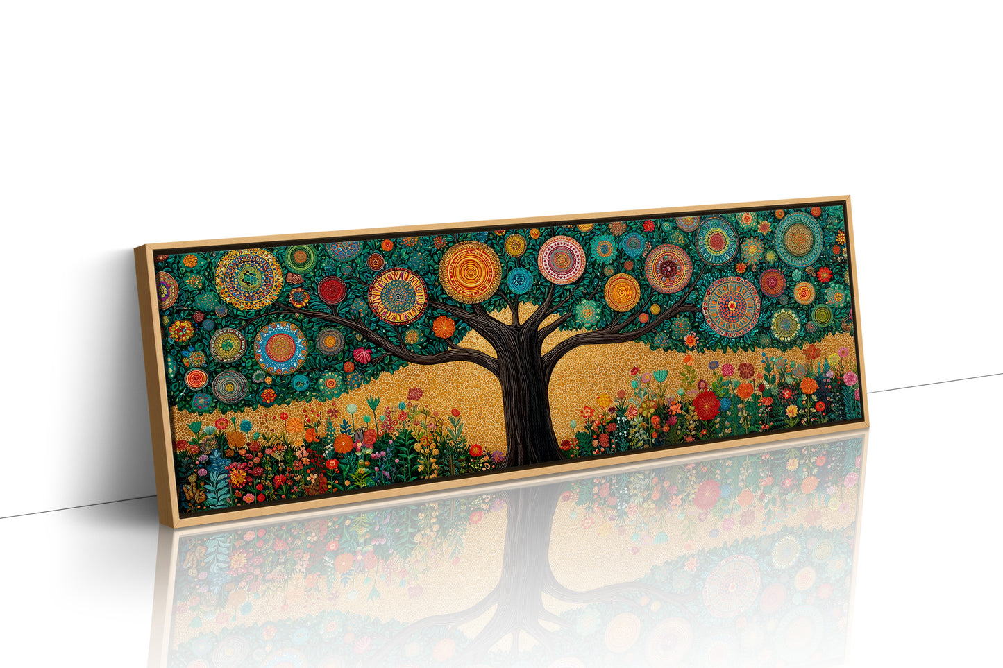 Mandala Tree Of Colorful Harmony