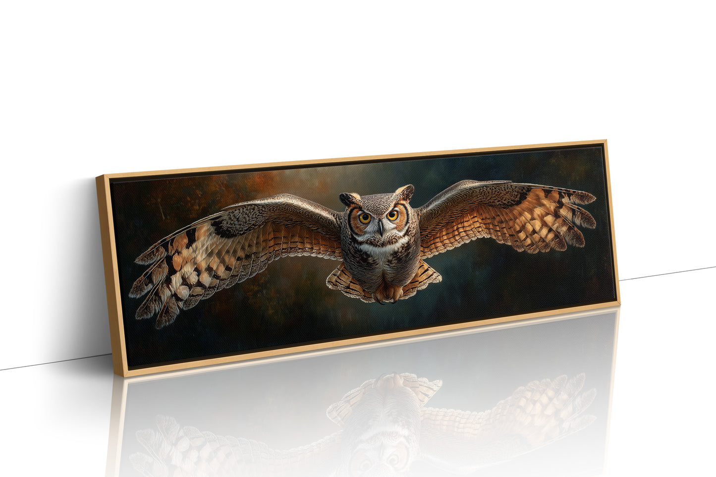 Majestic Owl in Flight