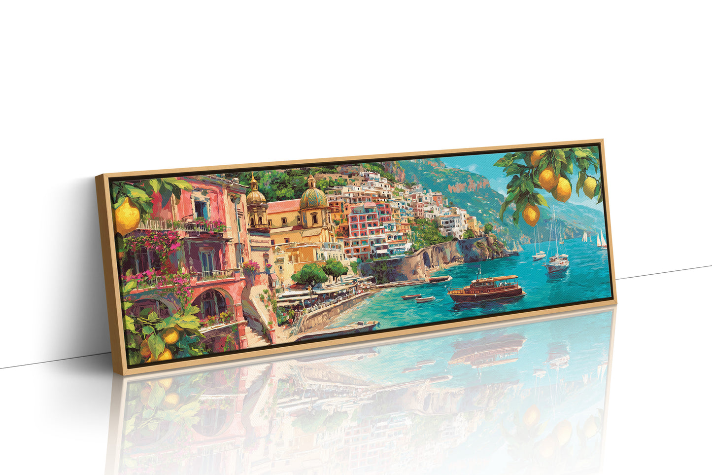 Lemons Above the Amalfi Blue