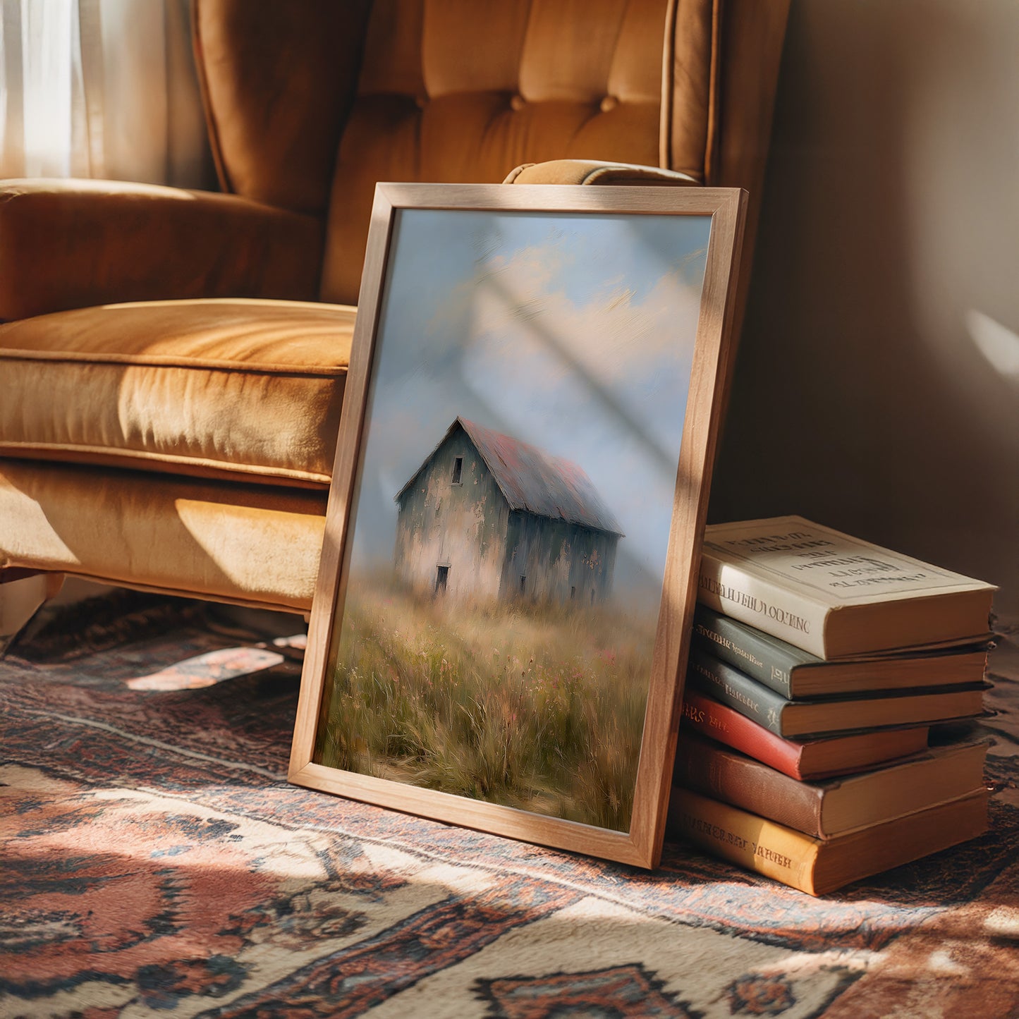 Where the Wildflowers Meet the Old Barn