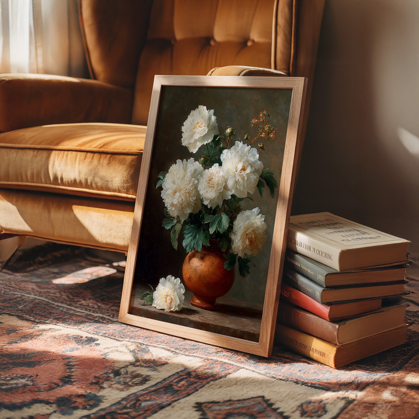 Where the Peonies Fell Still