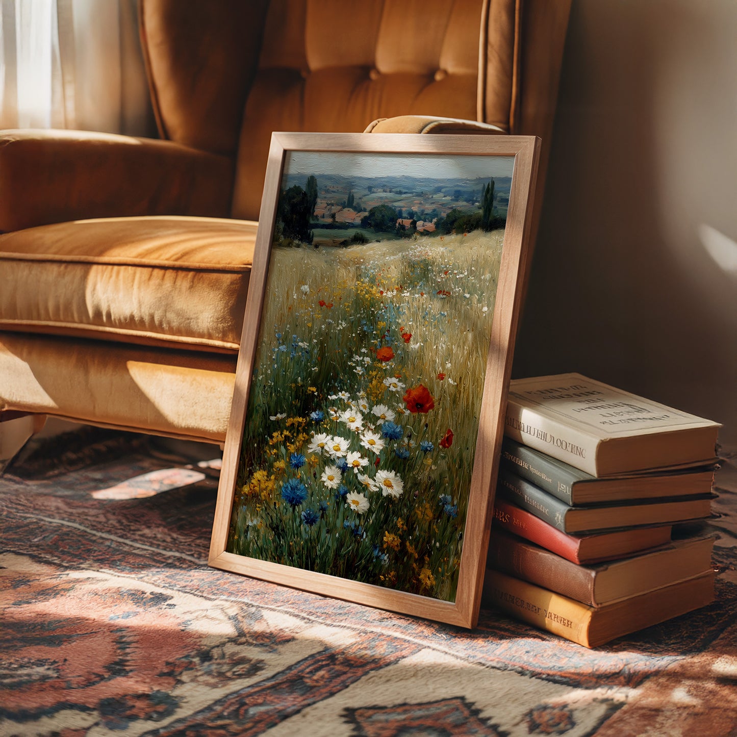 Midsummer at the Edge of the Wheat