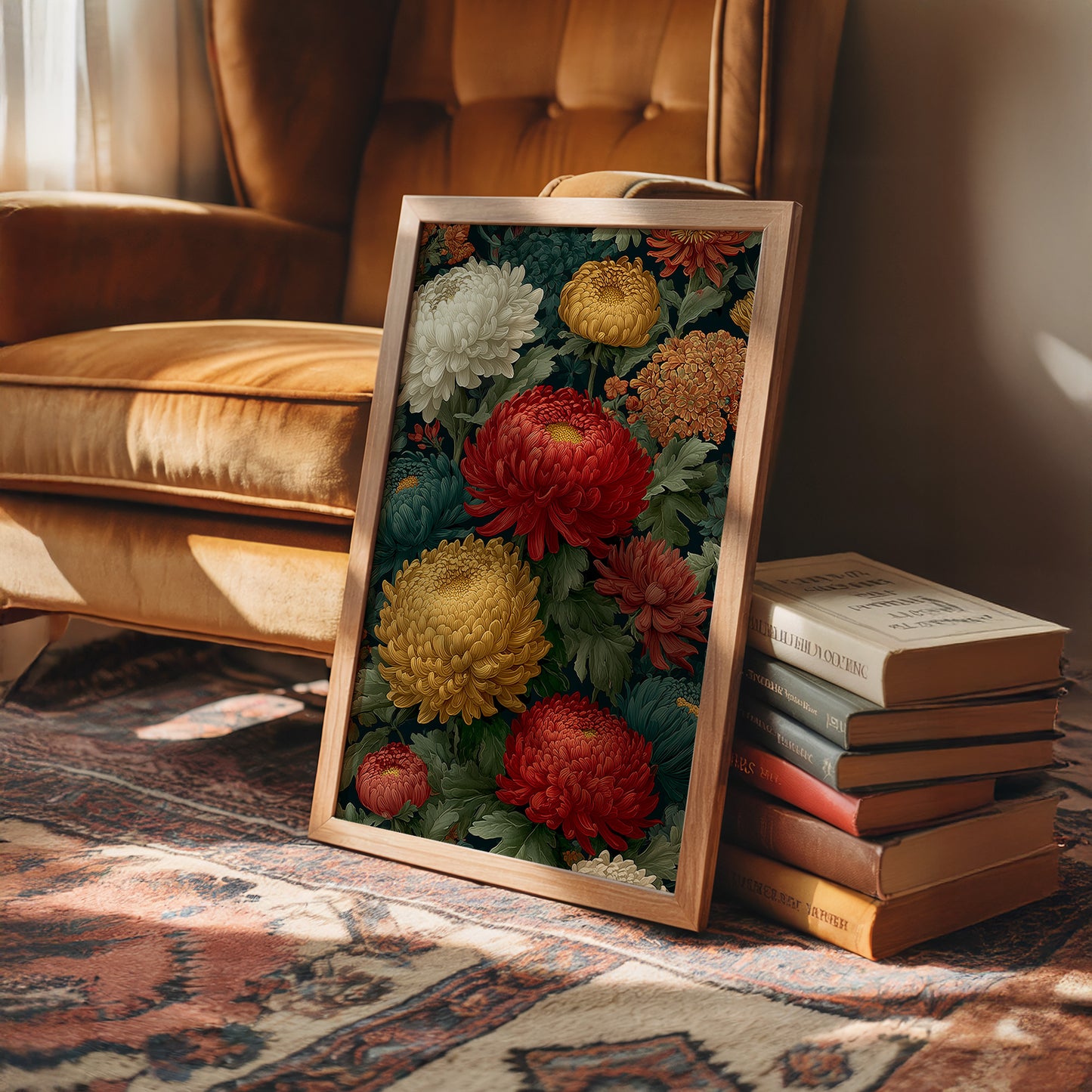 The Chrysanthemums Held Court