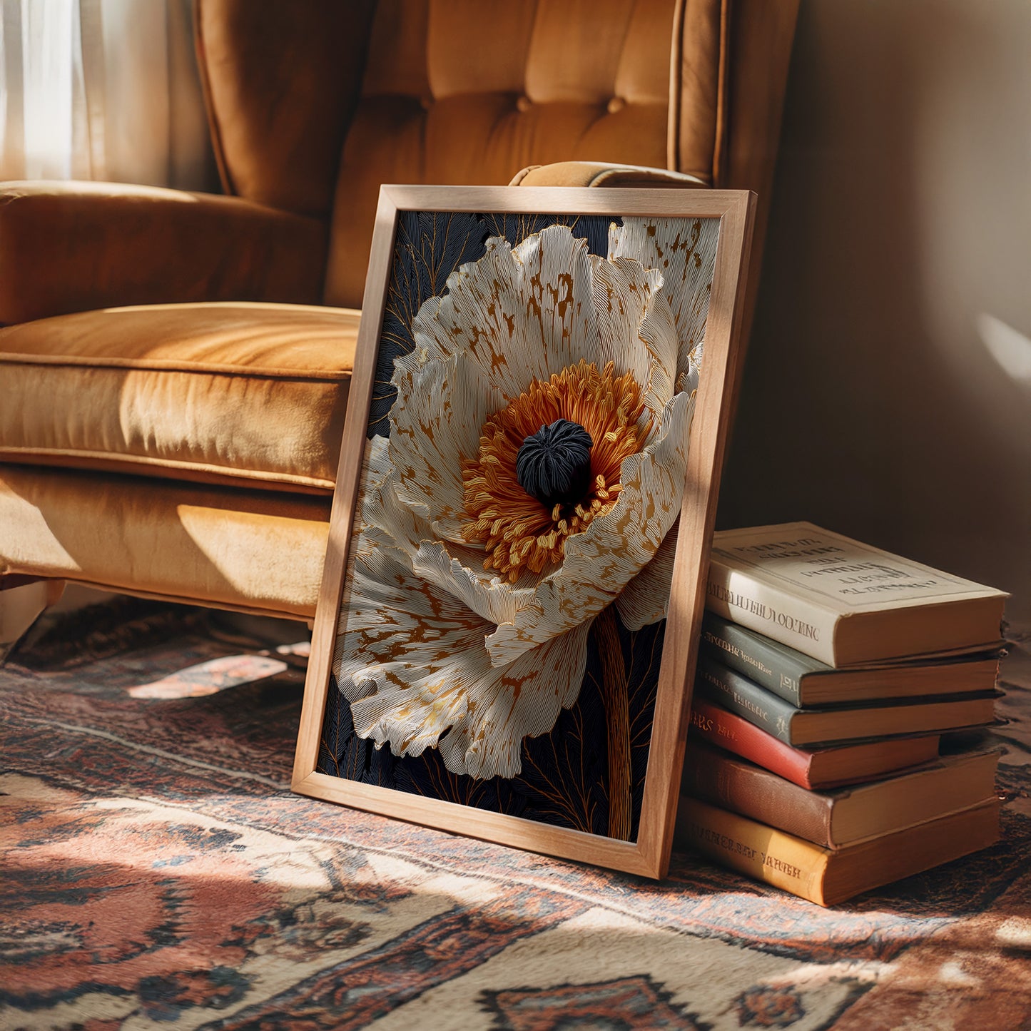 Every Petal Lined in Gold
