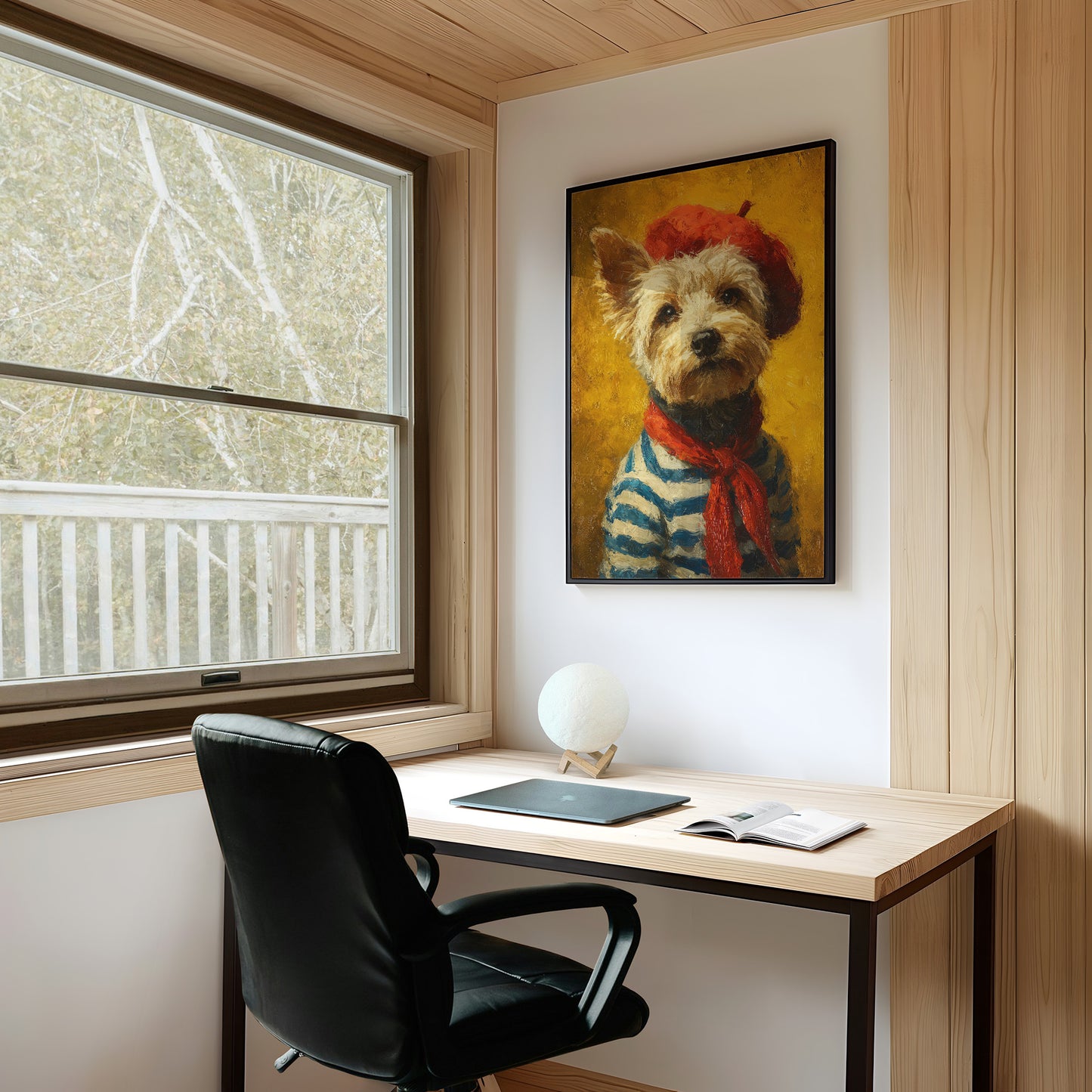 Le Chien Has Somewhere Important to Be