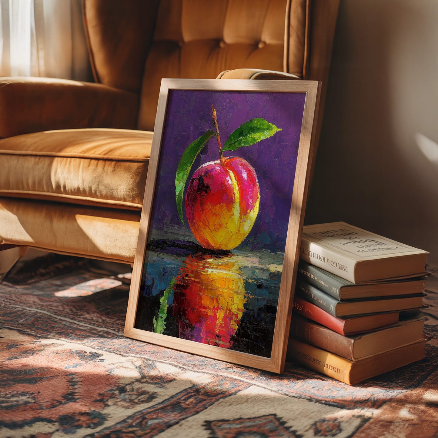 Just One Peach, Perfectly Lit