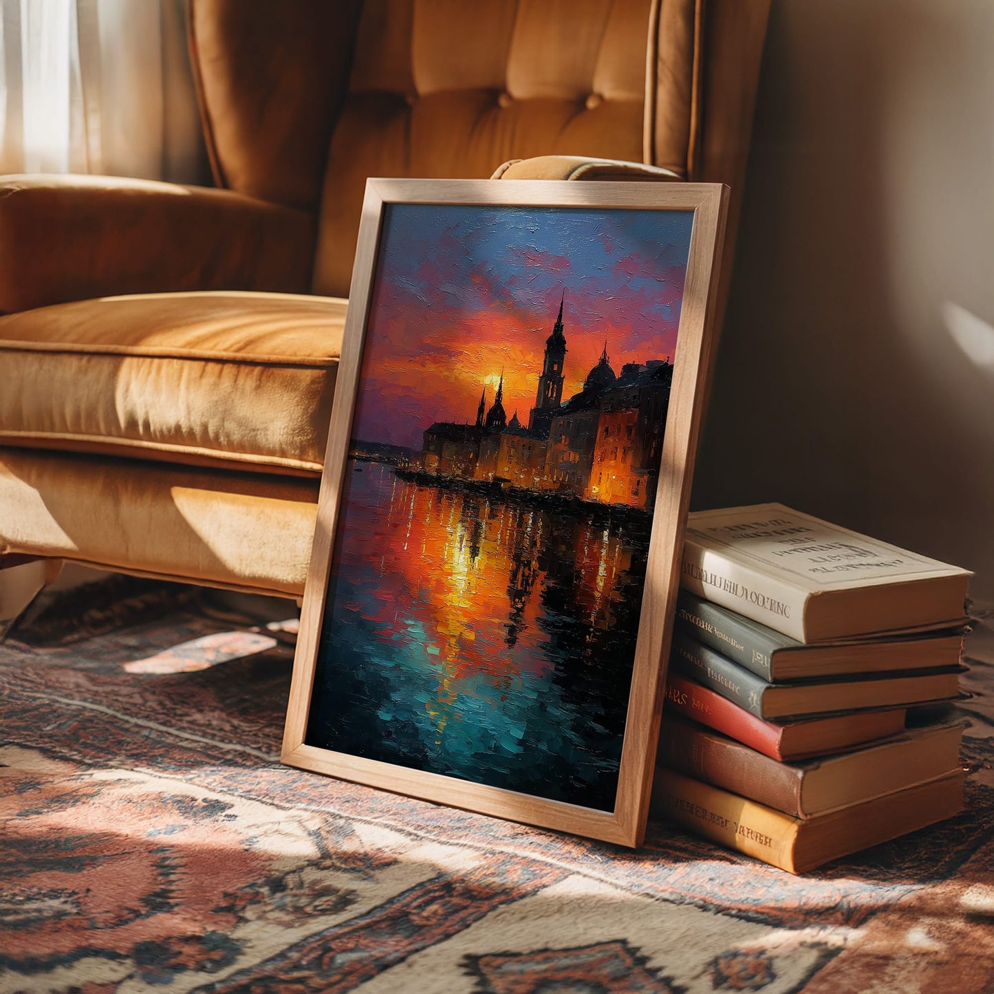 The City That Glows at Dusk