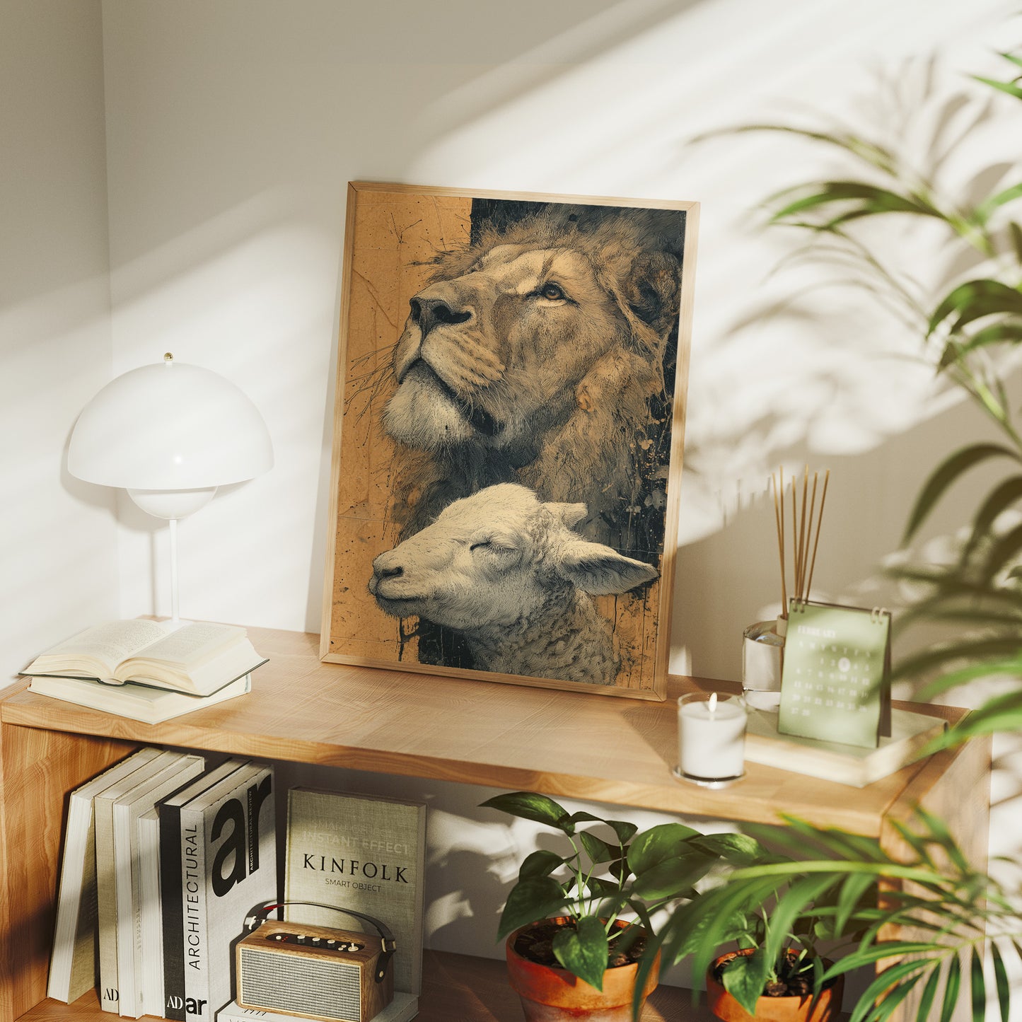 The Lion Lay Down First