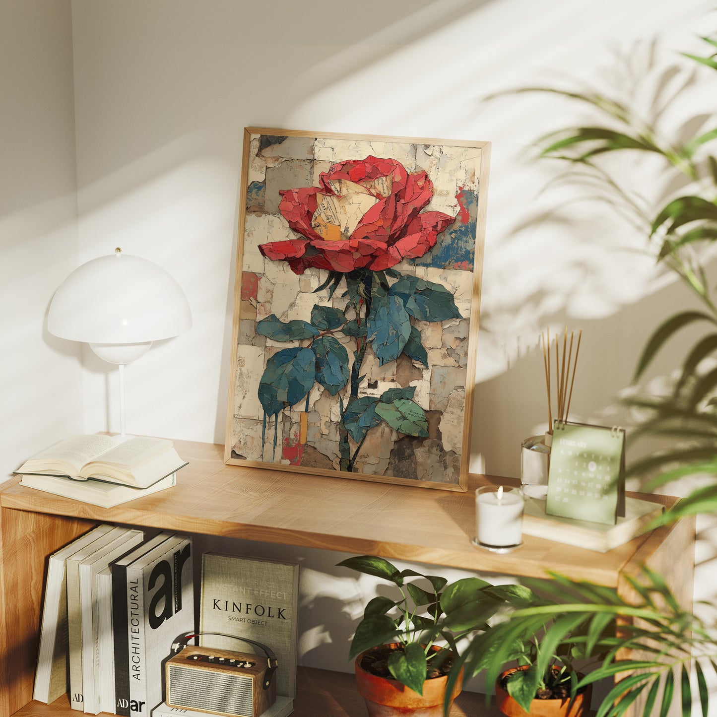 A Rose Made of Everything Left Behind
