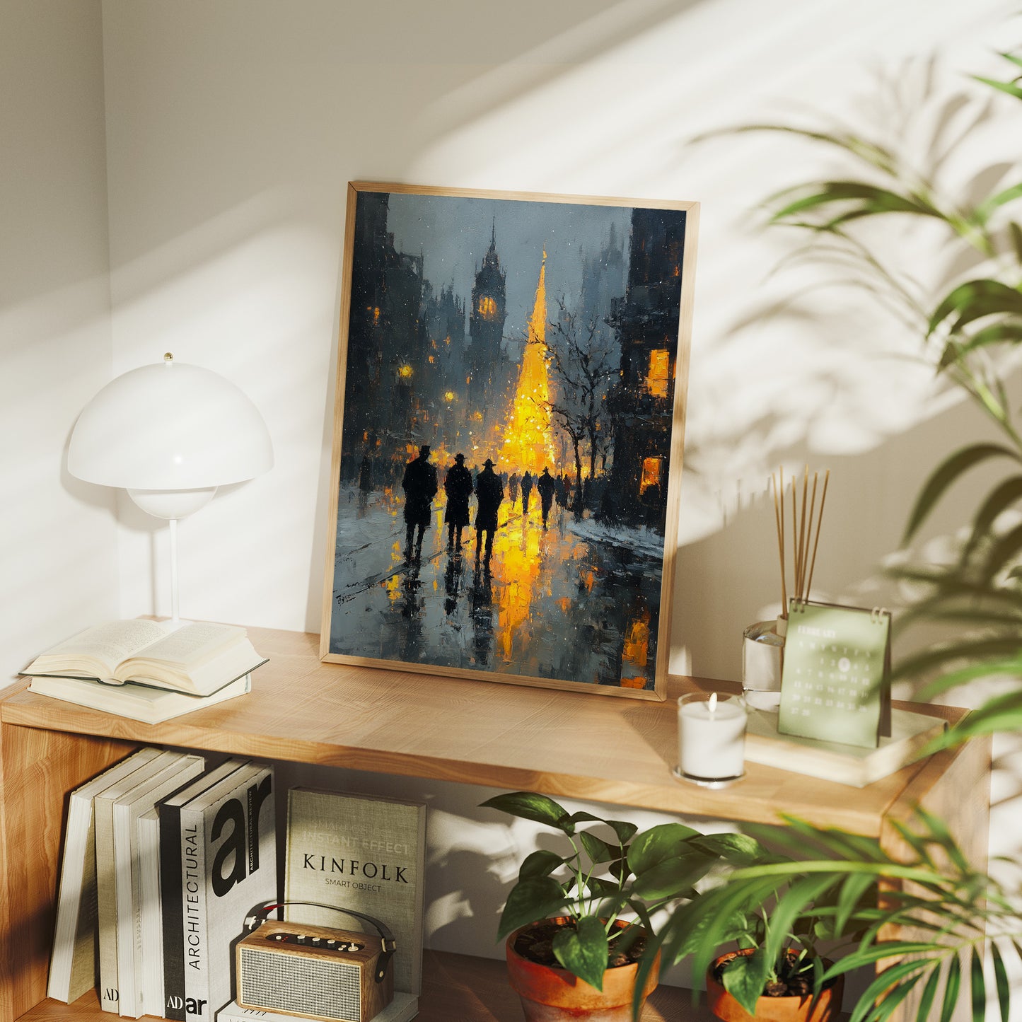 They Walked Toward the Warm Light