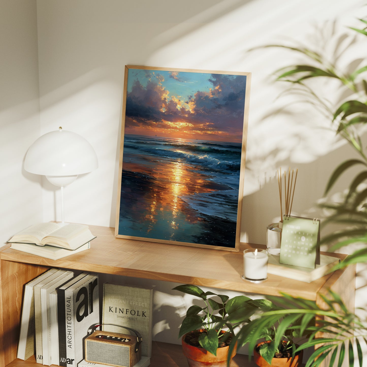 Sundown on the Shoreline