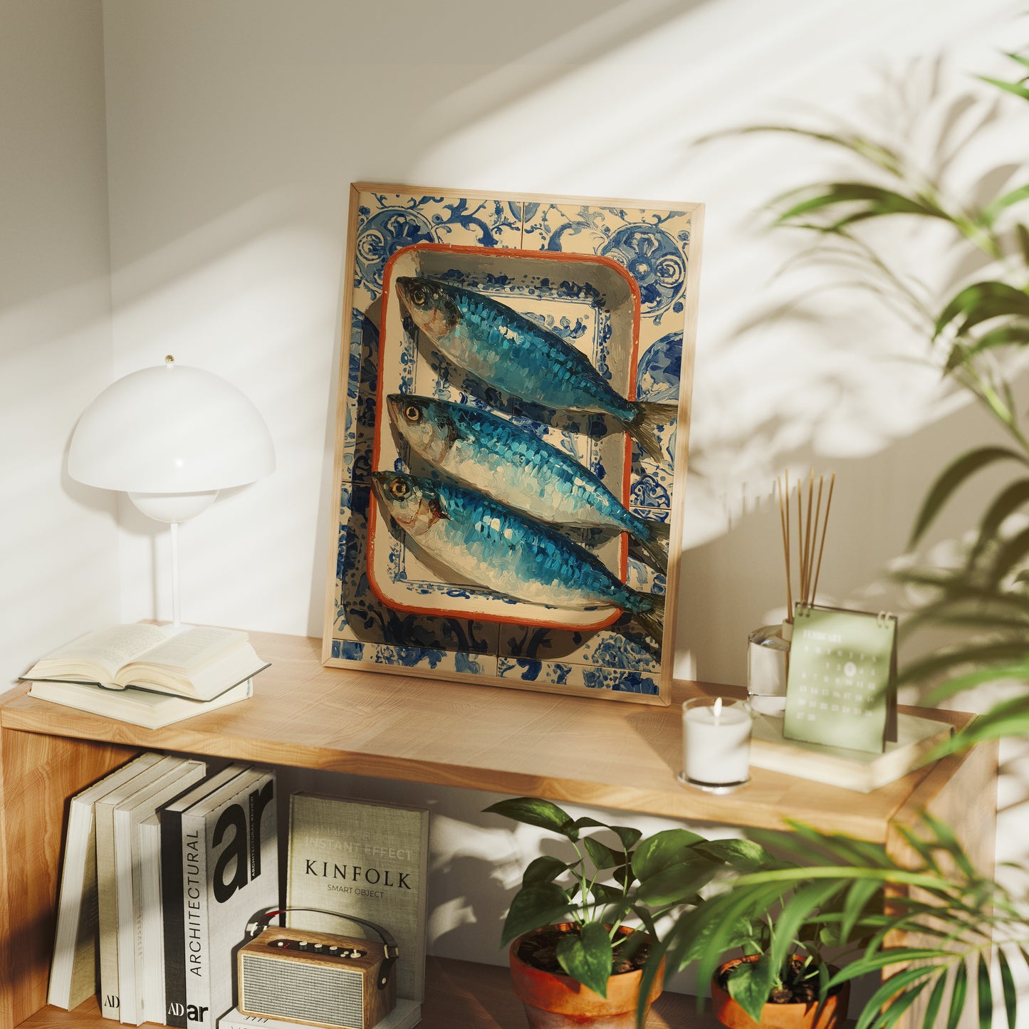 Sardines on Azulejo