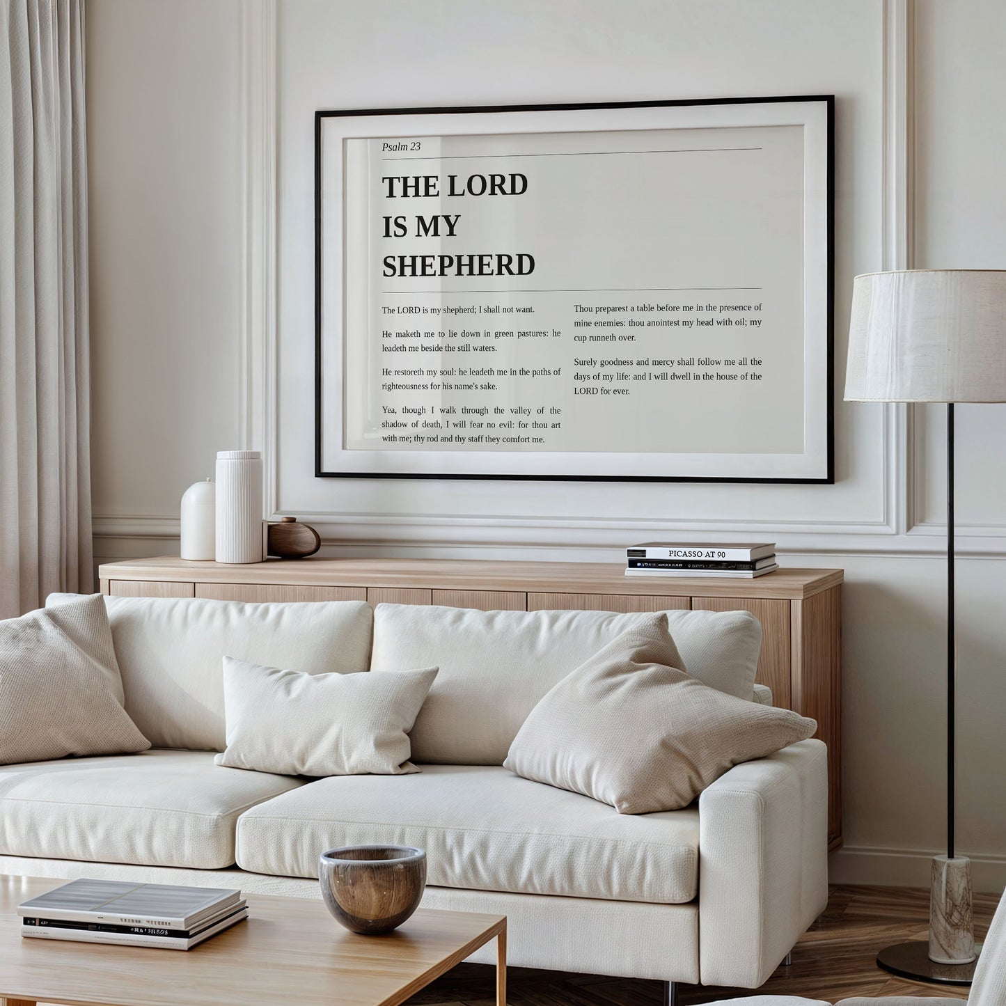Psalm 23 Editorial Print