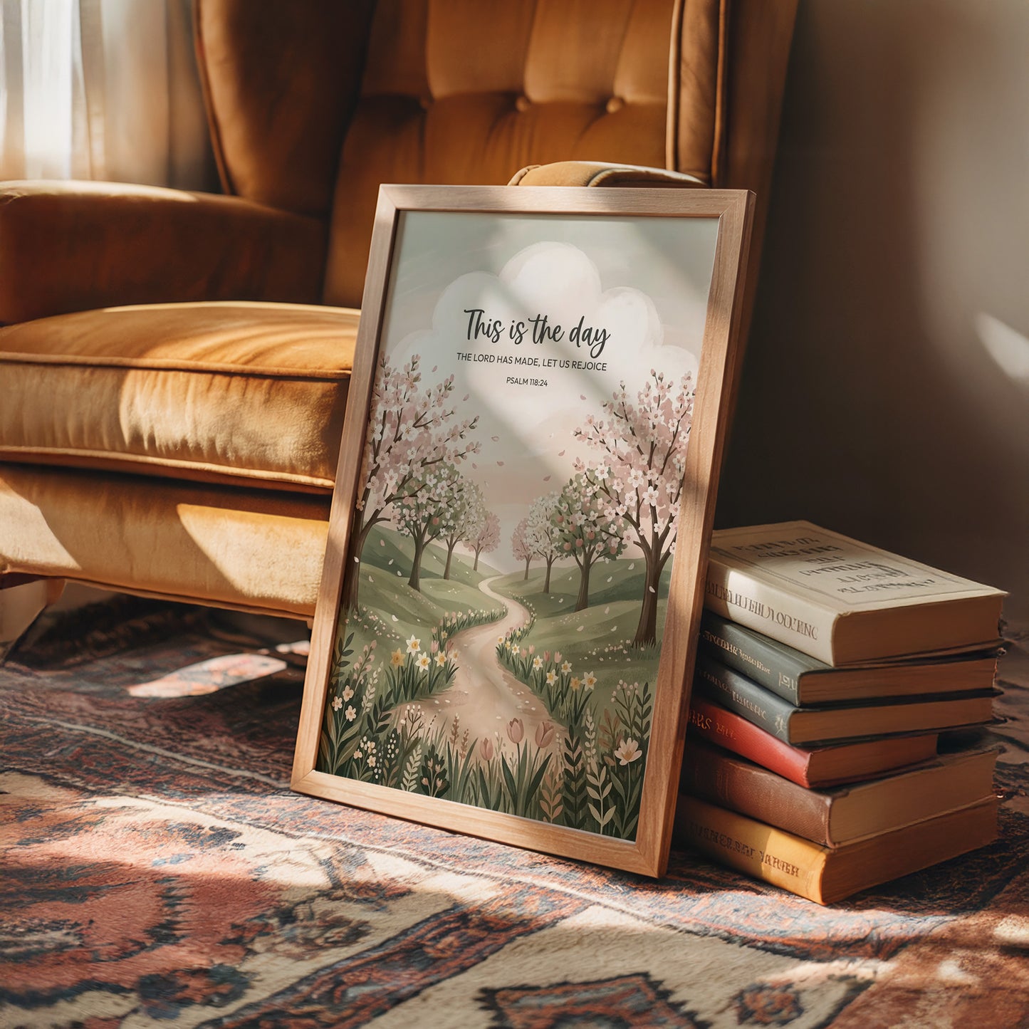 This Is the Day: Spring Scripture Print