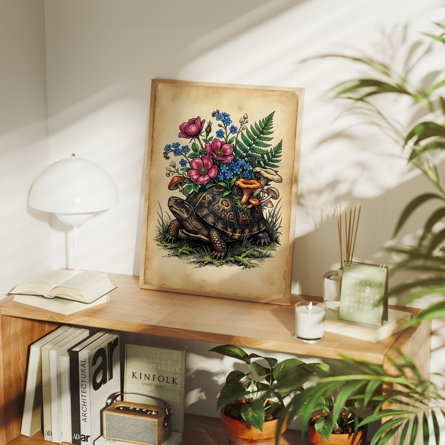 The Tortoise's Traveling Garden