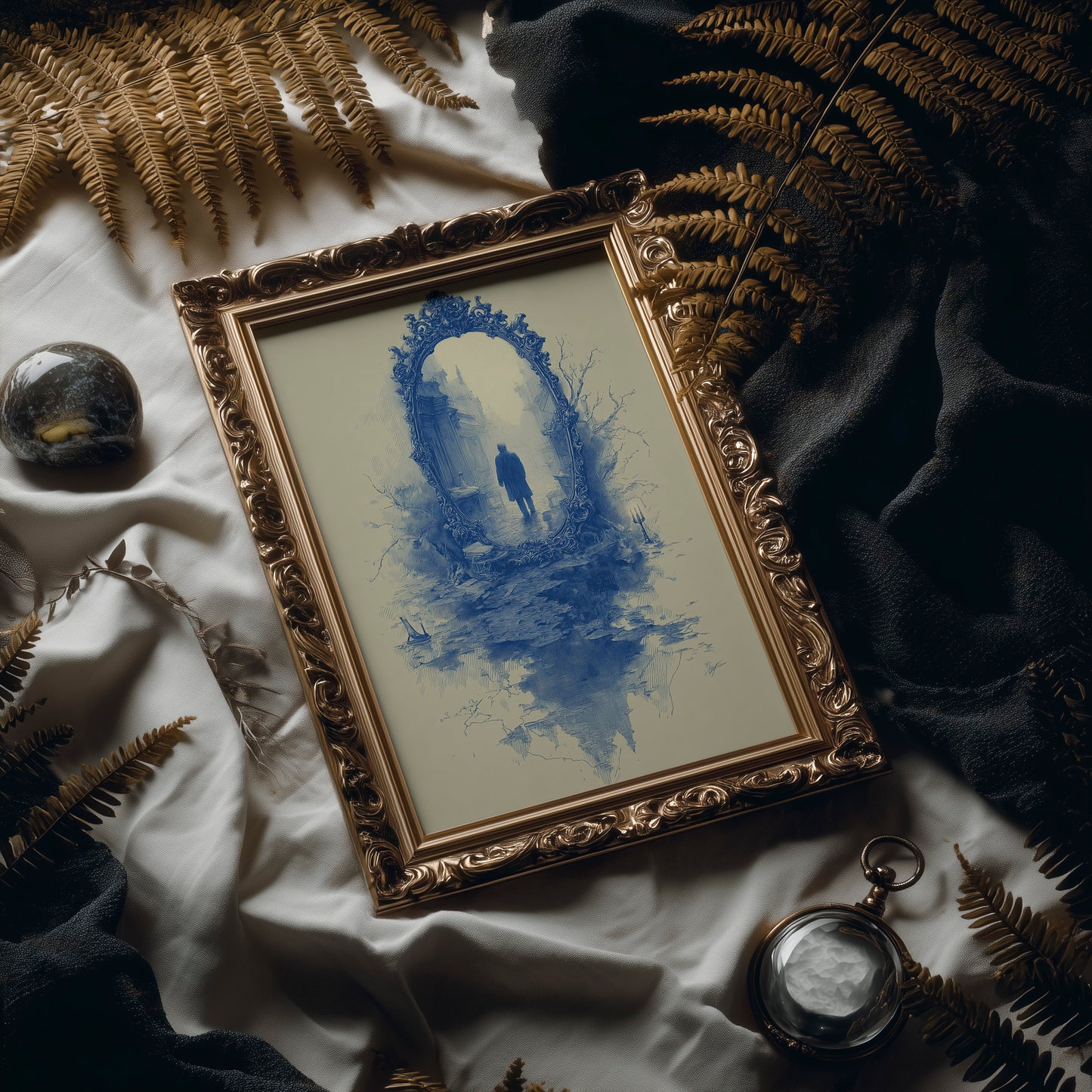 The Mirror Remembers Him