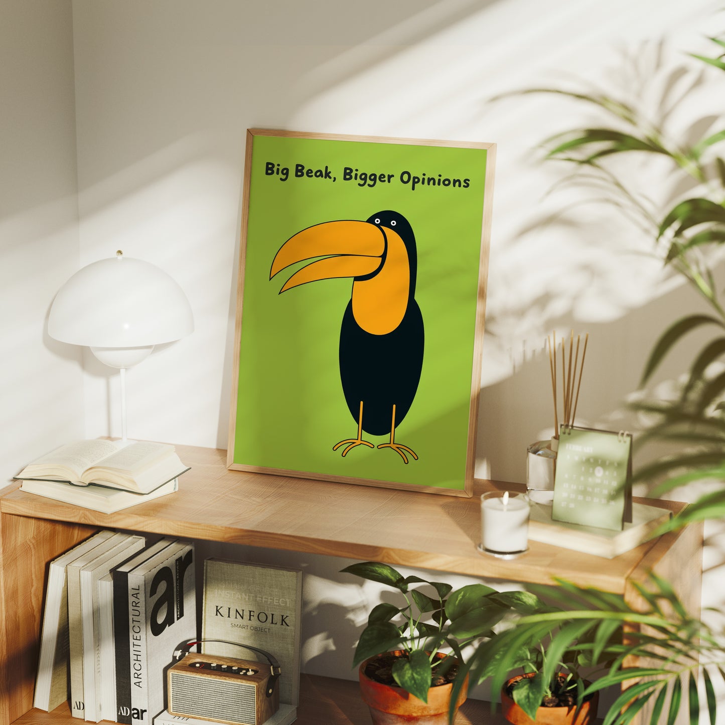 Big Beak, Bigger Opinions